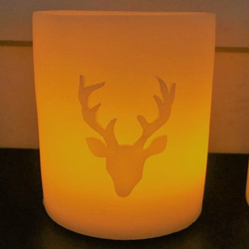 candle holder - resin (outdoor/indoor) - cottage life