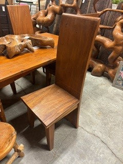 dining chair - high back - # 7169 - 47cm x 43cm x 120cm