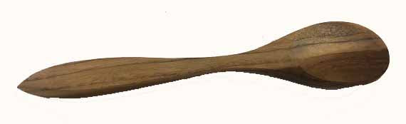 spoon - dinner - teakwood - 17cm