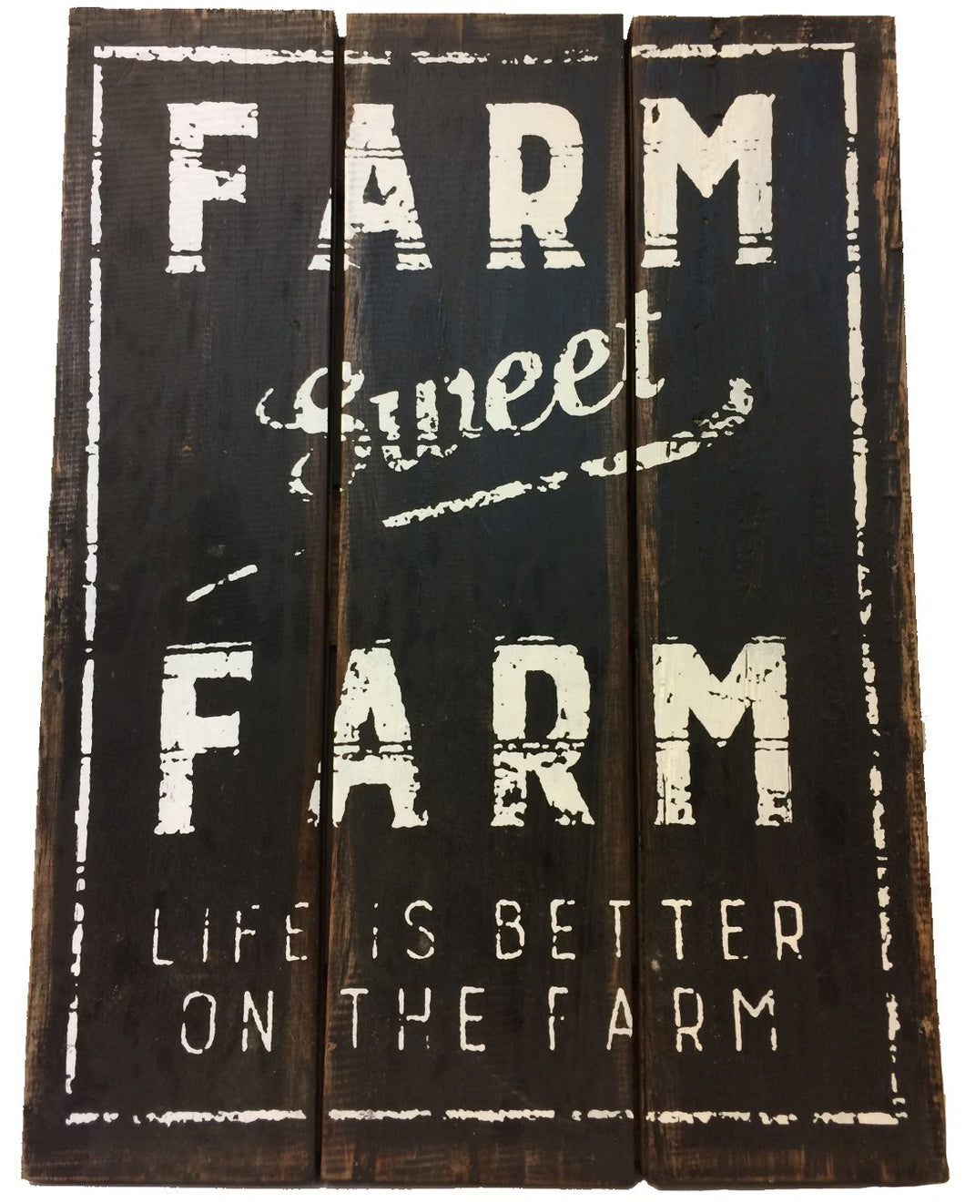 sign - farm sweet farm - 40x30