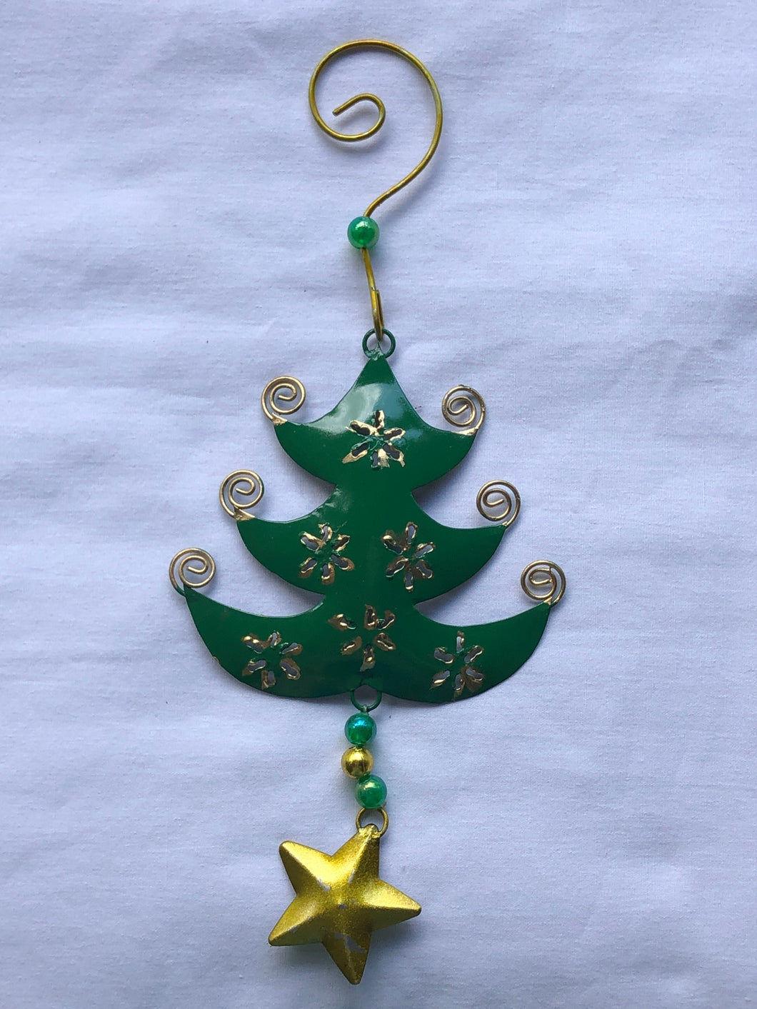 ornament - xmas tree - iron