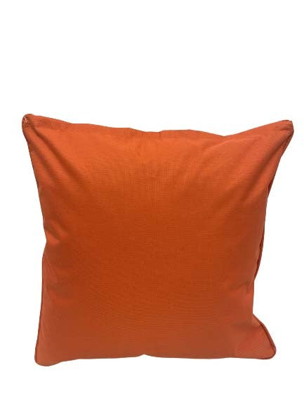 cushion - ORANGE - ALL WEATHER - 40x40 - complete