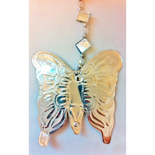 string - tin w/ mirror - butterfly - 1.5m