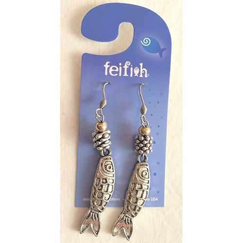 FF - brighton beach earrings - flat fish