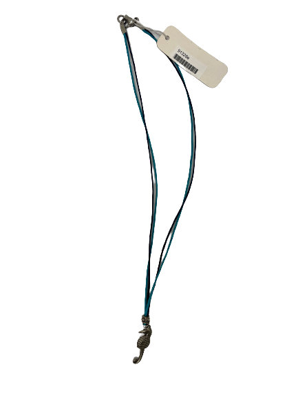 FF - sea horse - cotton cord necklace