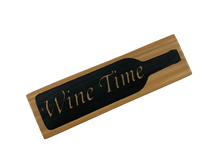 Load image into Gallery viewer, magnet - wine - rectangle - wine time
