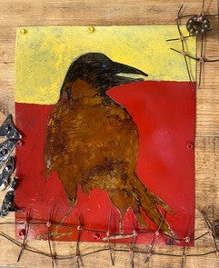 lee horner - greeting card - raven (saucebox) - local artisan