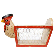 Load image into Gallery viewer, box - rooster - with mesh - red
